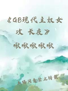 《GB现代主奴女攻 长夜》