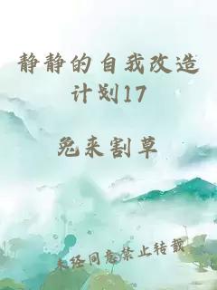 静静的自我改造计划17