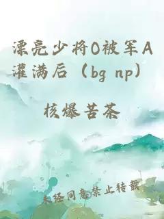 漂亮少将O被军A灌满后（bg np）