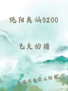 纯阳真仙5200